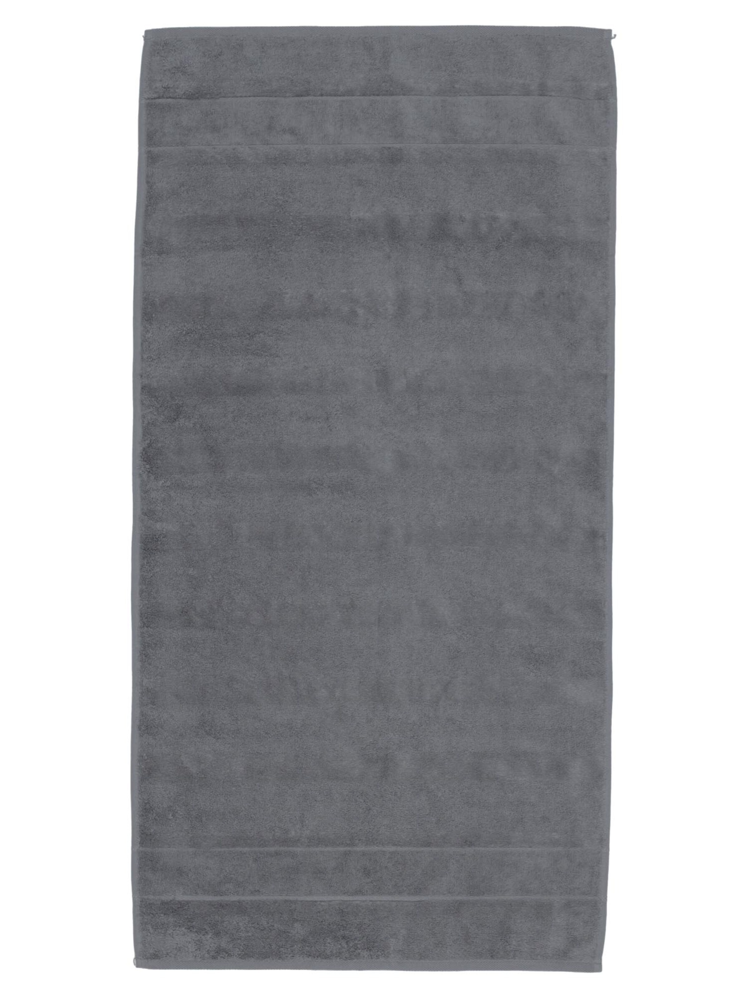 Cawö Towel 'Noblesse' in Grey