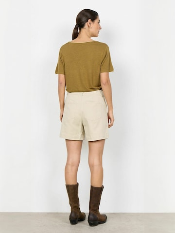 Regular Pantaloni 'Bess' de la Soyaconcept pe bej