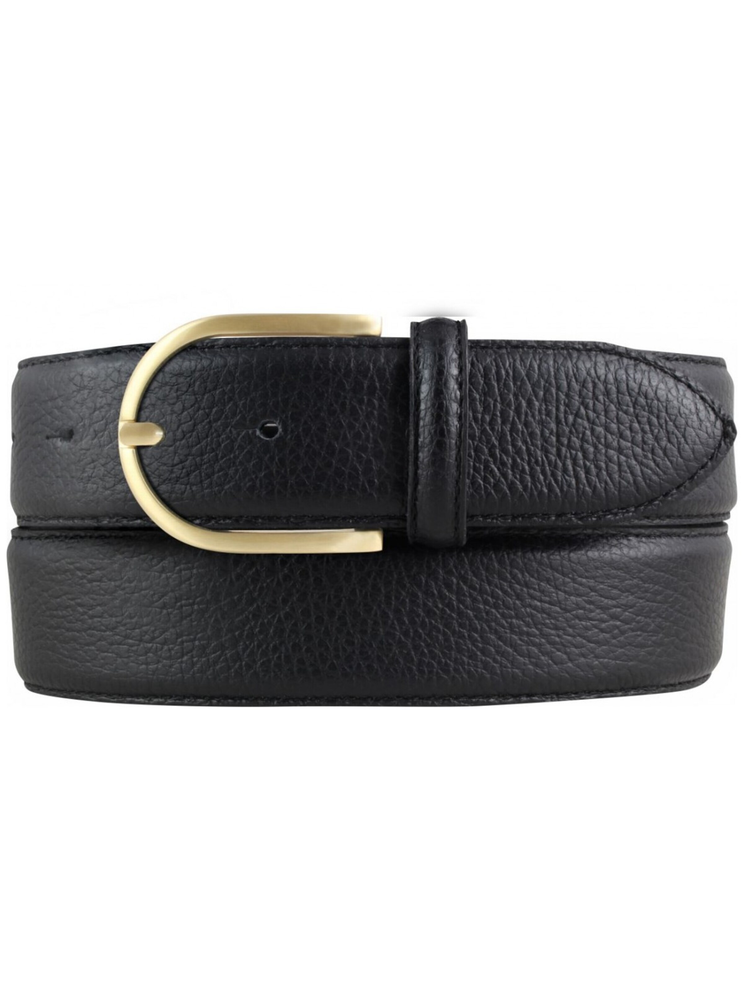 BELTINGER Belt 'Pescarai' in Black: front