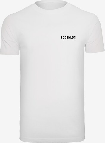 F4NT4STIC Shirt 'Bodenlos' in Wit: voorkant