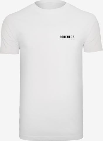 F4NT4STIC Shirt 'Bodenlos' in White: front