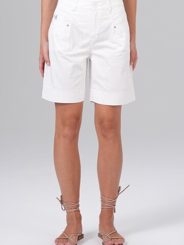 M.O.D MIRACLE OF DENIM - Pierna ancha Pantalón en blanco