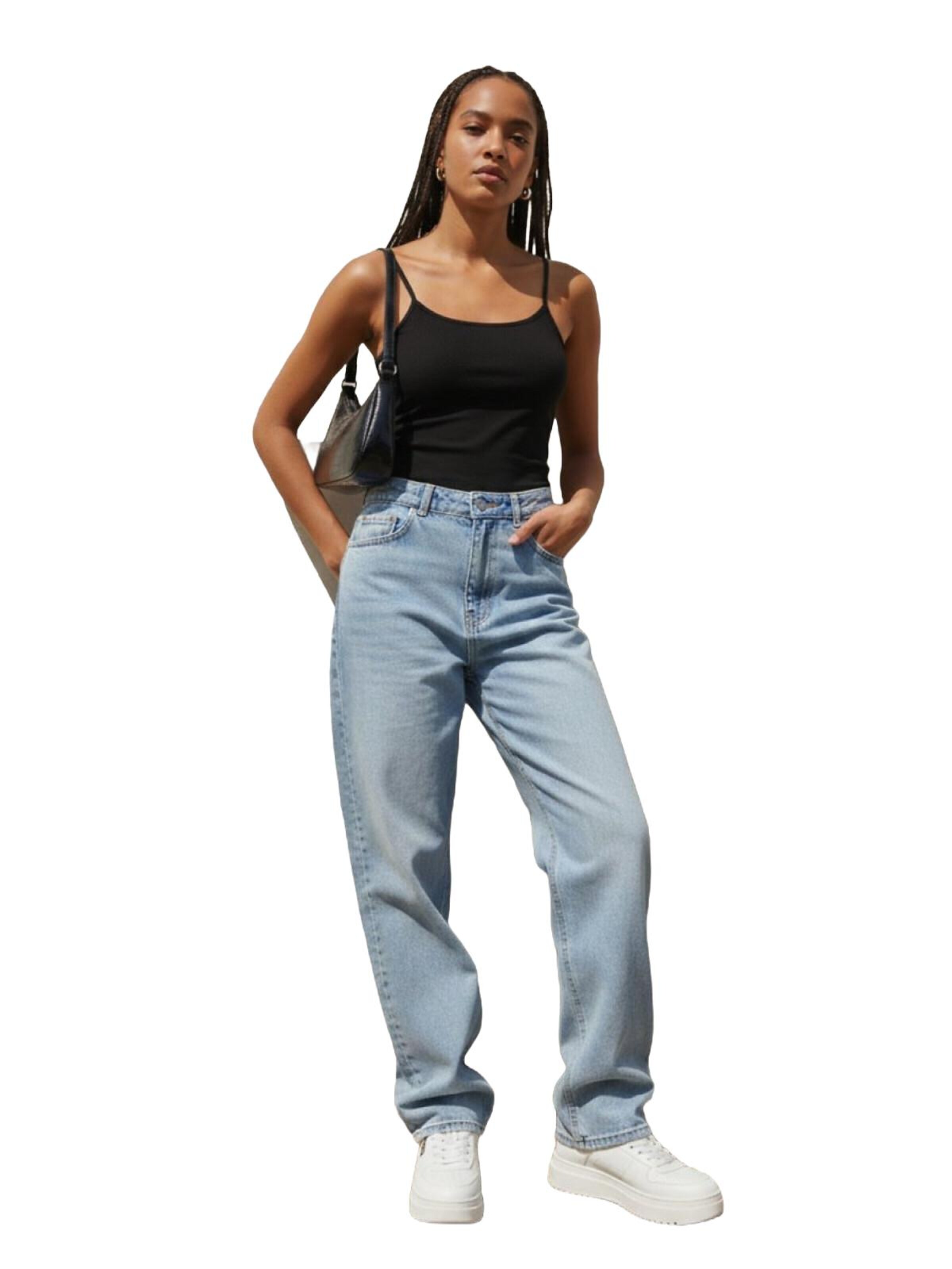 LTB Jeans Top 'Trägern' in Black