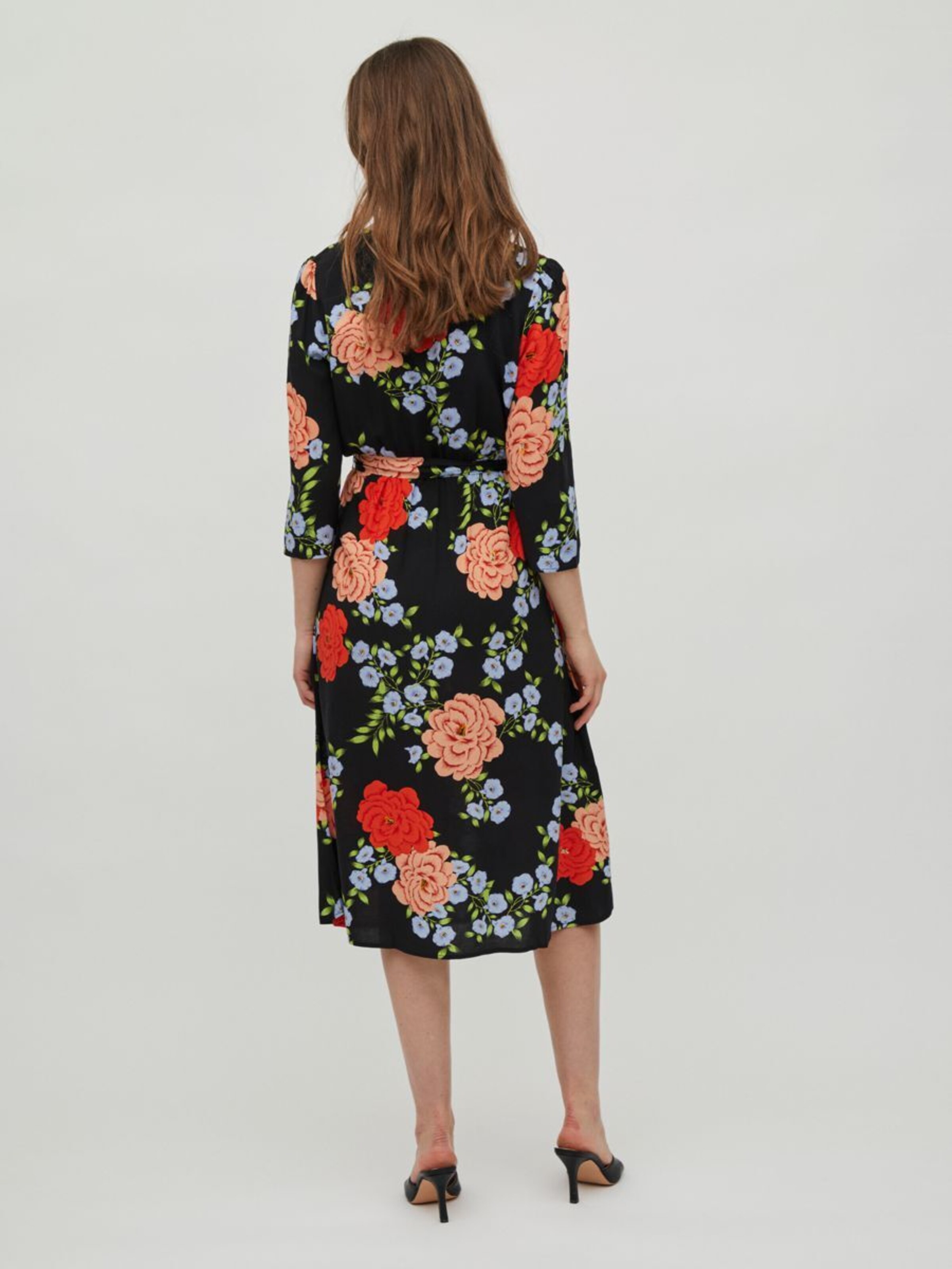 Frauen Große Größen VILA Kleid in Schwarz - RP67872 Frauen Große Größen VILA Kleid in Schwarz - RP67872