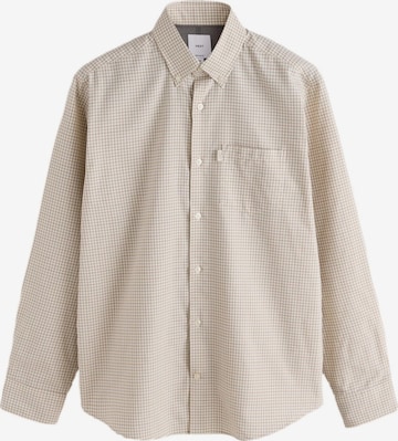 Next - Ajuste regular Camisa en beige: frente