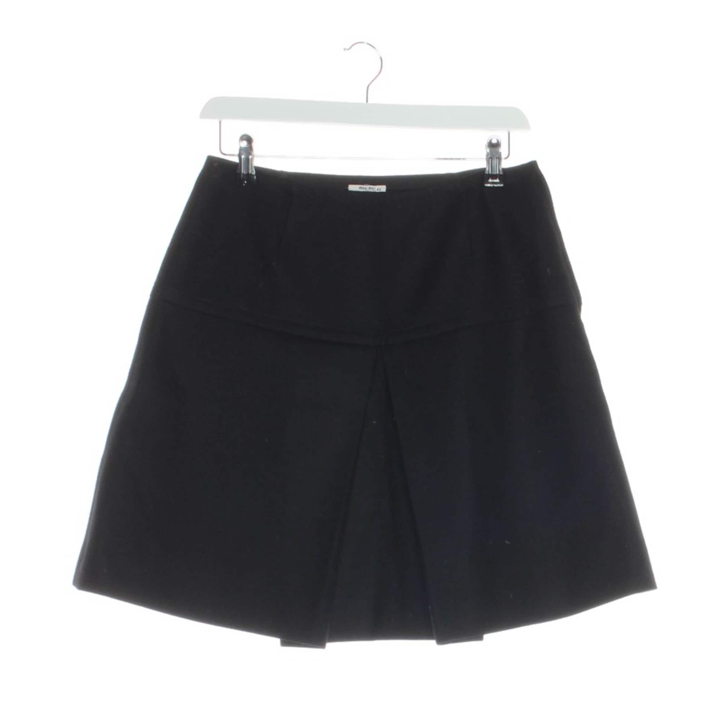 Miu Miu Rock S in Schwarz: Vorderseite