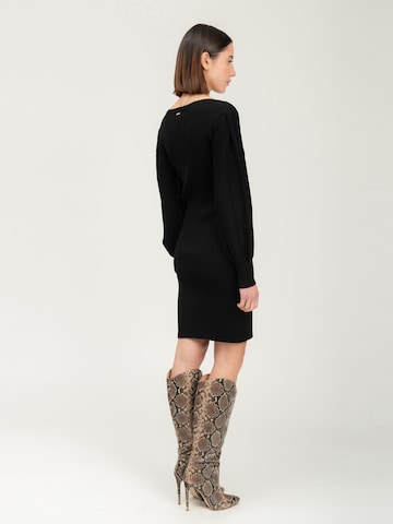 Robes en maille Influencer en noir