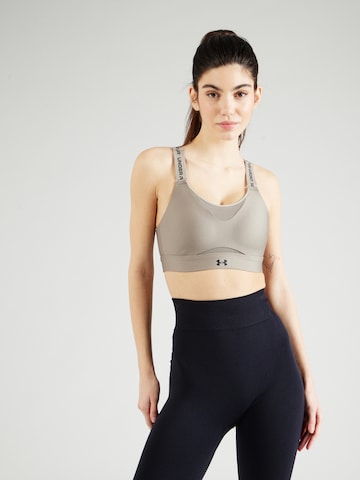 UNDER ARMOUR Bralette Sports bra 'Infinity' in Grey: front