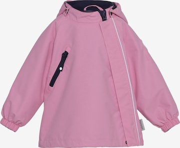 Racoon Outdoor Between-Season Jacket 'Jackson Drytown' in Pink: front