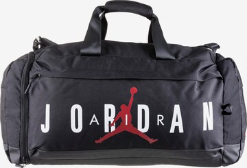 Jordan Αθλητική τσάντα σε μαύρο: μπροστά