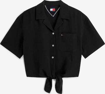 juoda Tommy Jeans Palaidinė: priekis
