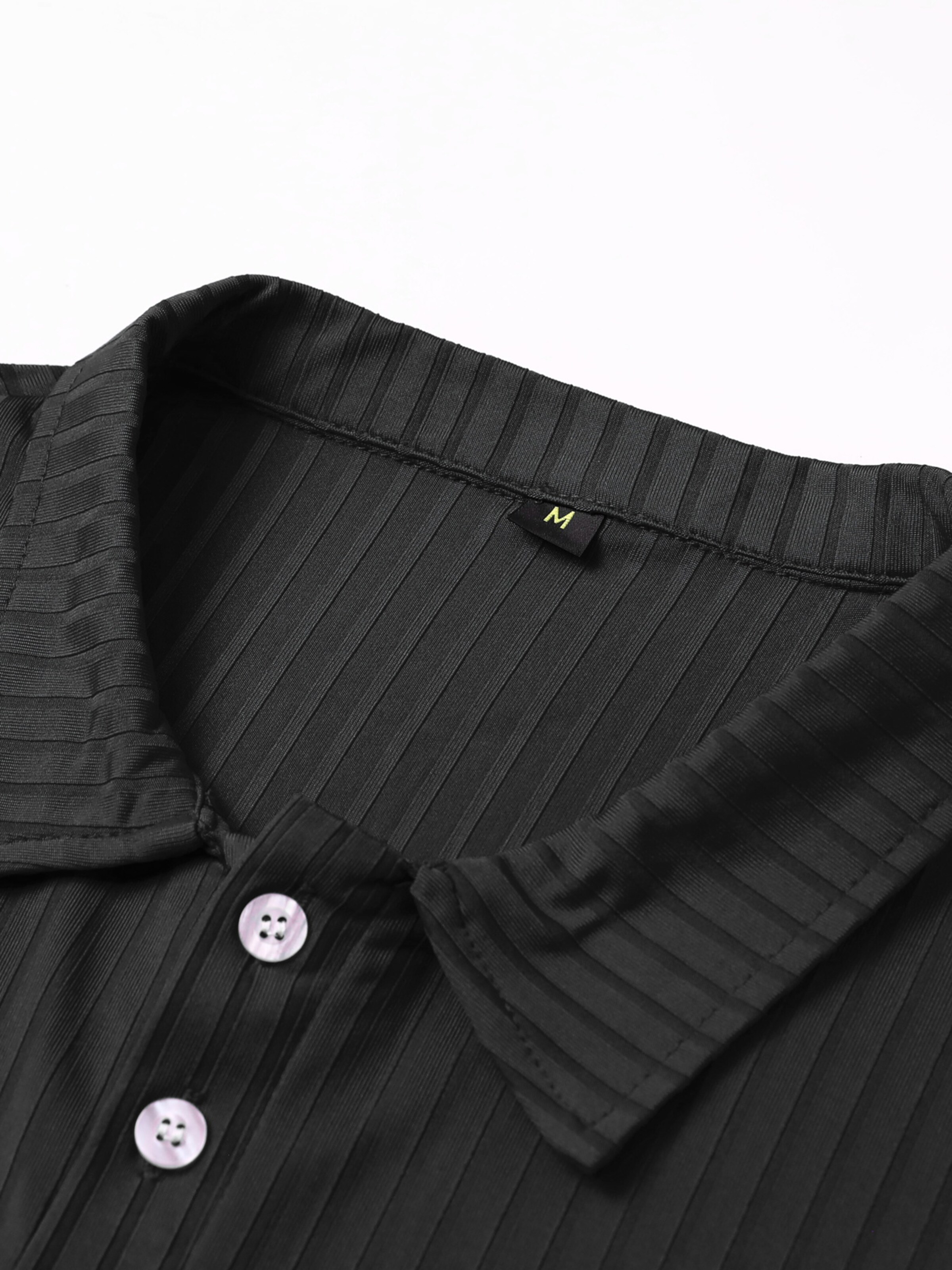 ALLTHEMEN Shirt 'Rhythmus' in Black