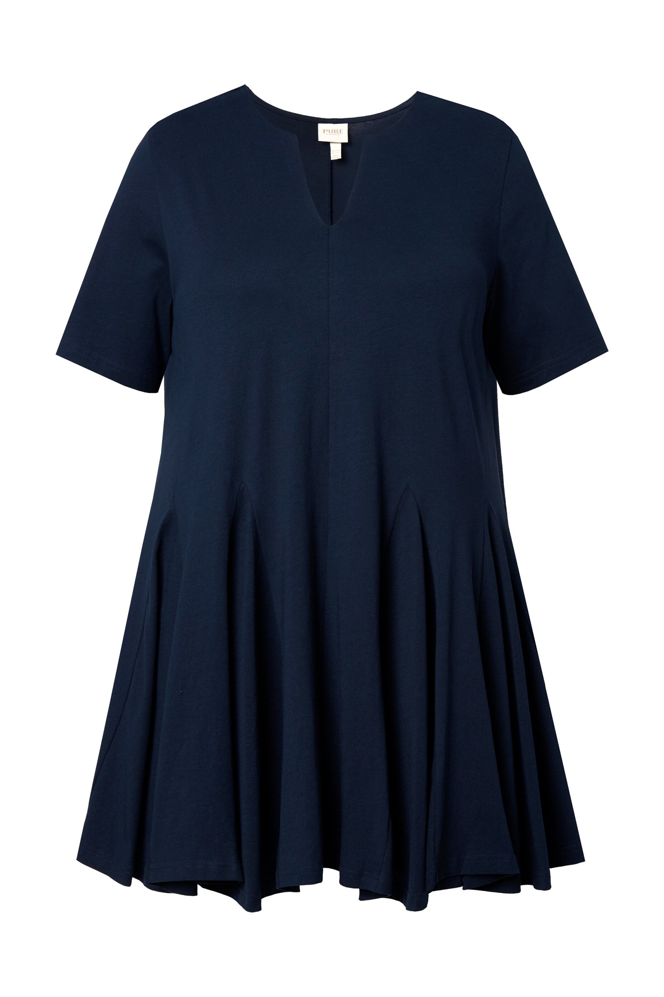 Ulla Popken Shirt in Schwarz: Vorderseite