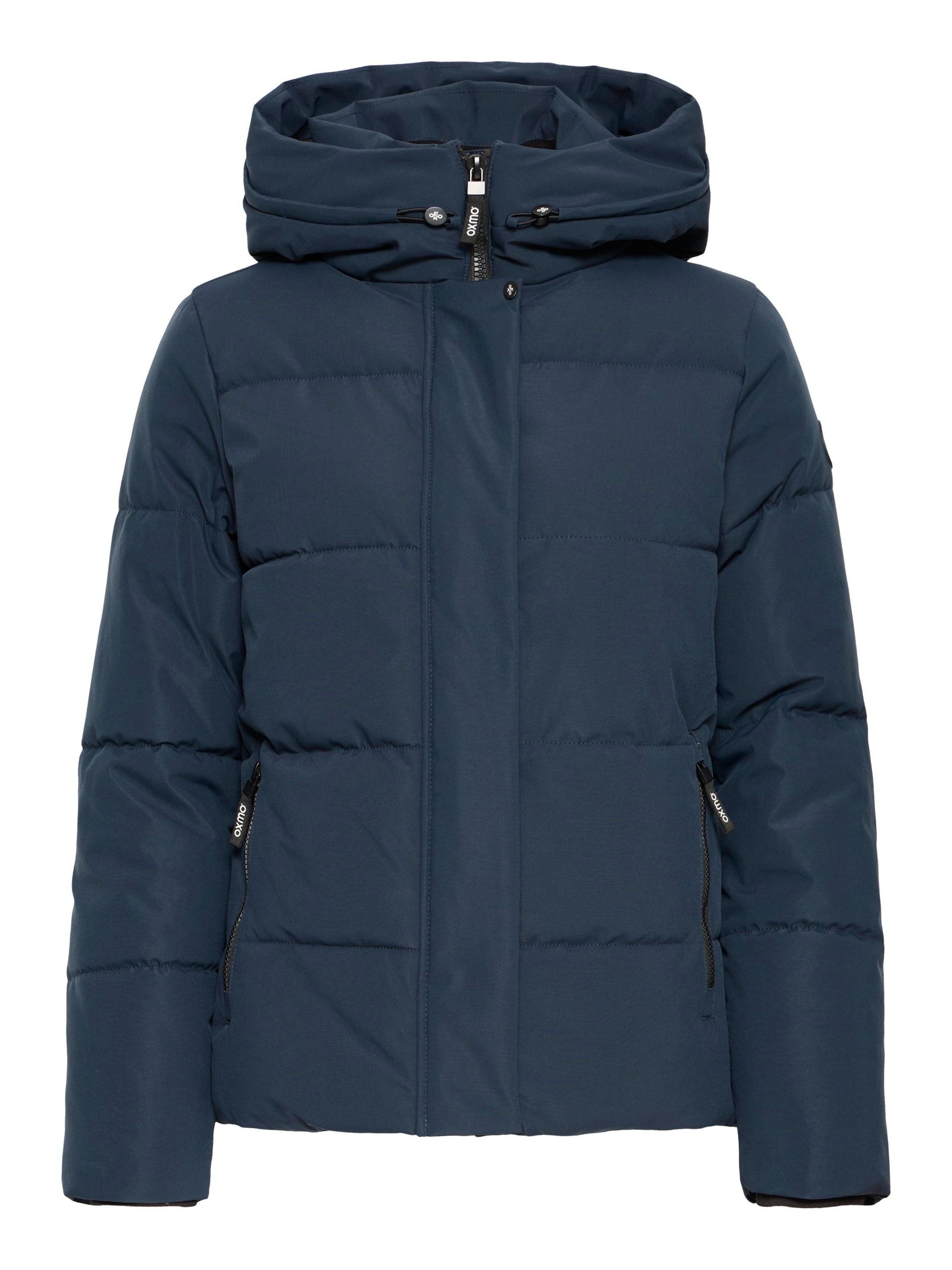 Oxmo Winter jacket ' OXGILLIE ' in Blue: front