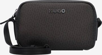 HUGO Red Crossbody Bag in Black: front