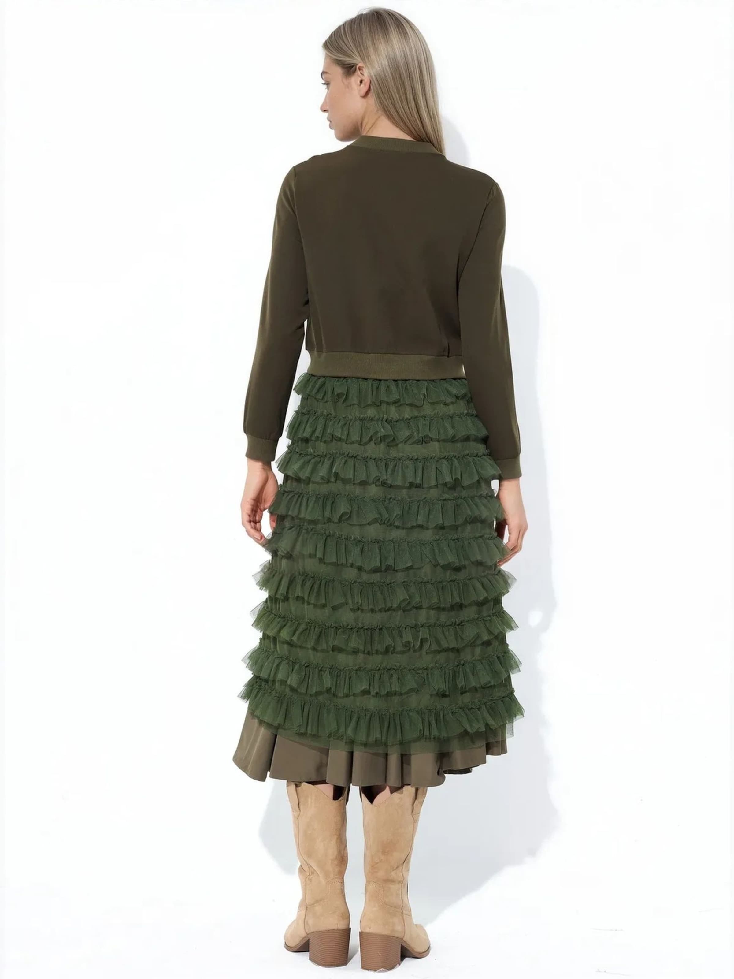 Giacca di mezza stagione di MSN Collection in verde