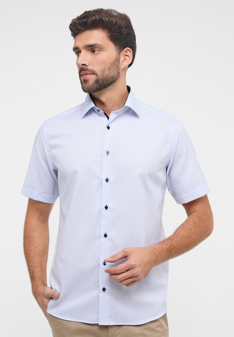 ETERNA Regular Fit Hemd in Blau: Vorderseite