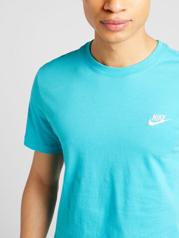 Nike Sportswear - Camisa 'CLUB' em azul