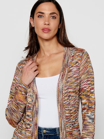 KOROSHI Cardigan i blandingsfarvet