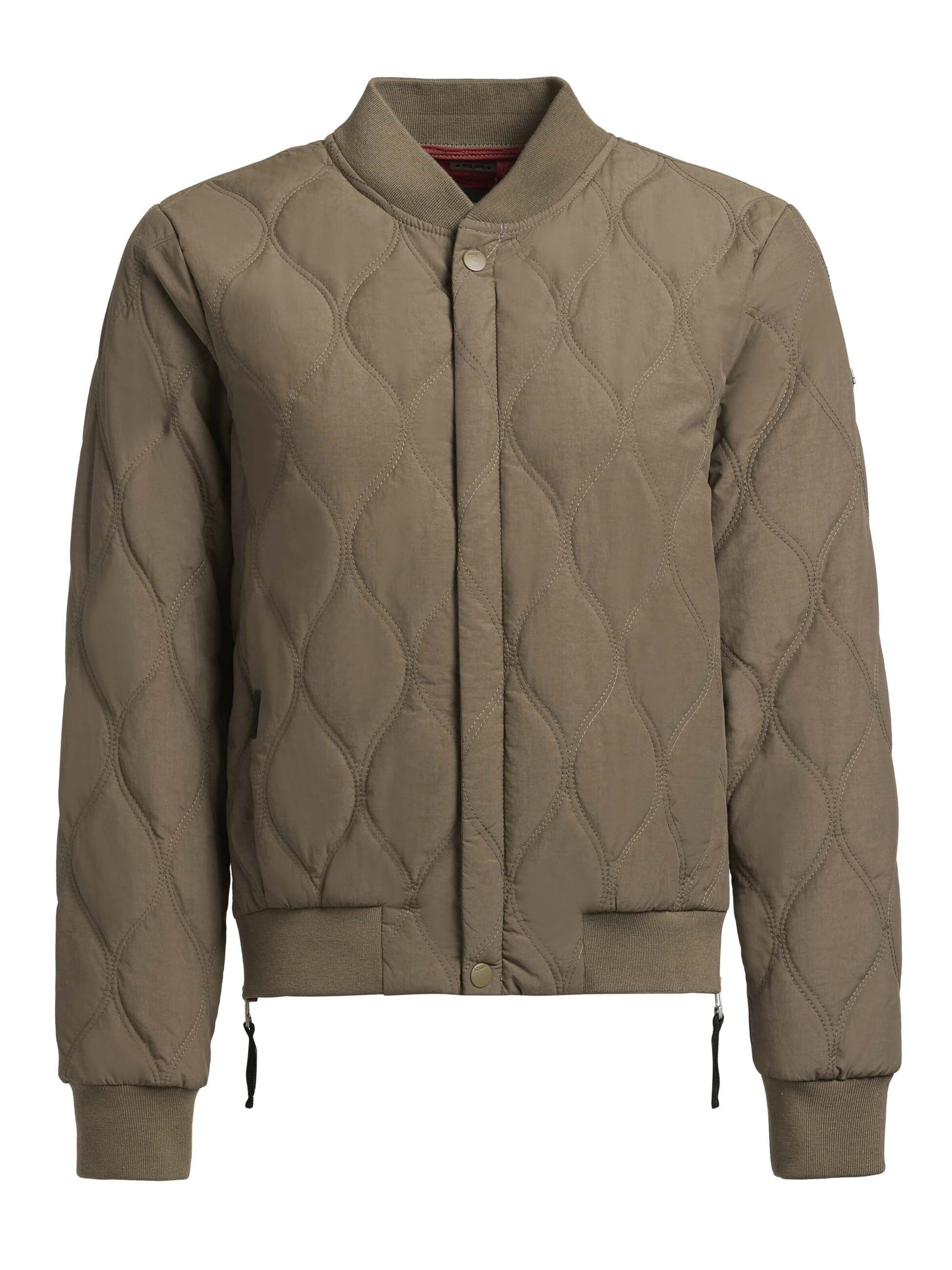 Veste mi-saison khujo en vert : devant