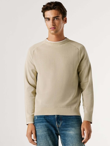 Pullover 'FLEET' di Pepe Jeans in beige: frontale