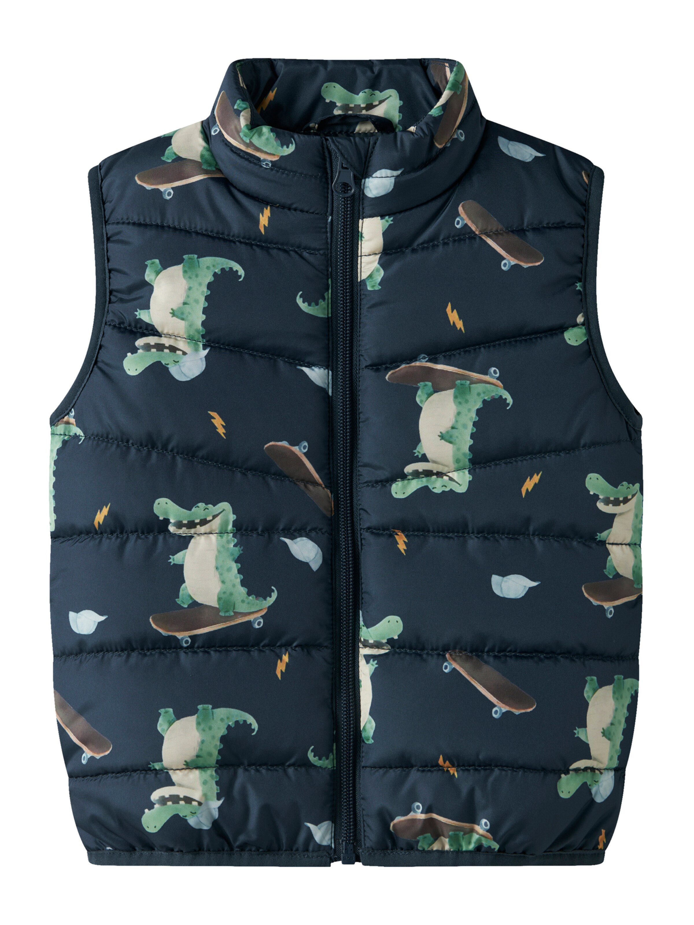 Gilet 'NMMMylane' NAME IT en bleu : devant