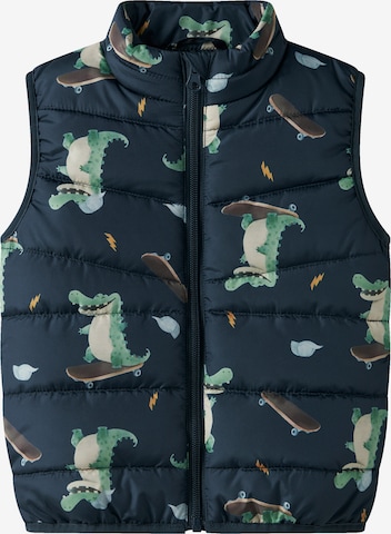 Gilet 'NMMMylane' NAME IT en bleu : devant