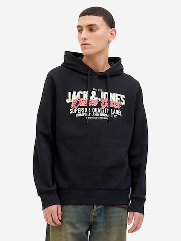 Felpa 'Logo' di JACK & JONES in nero