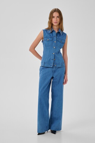 My Essential Wardrobe Wide Leg Jeans 'MWTessa' in Blau: Vorderseite