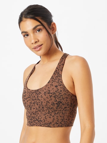 Bustier Soutien-gorge GAP en marron : devant