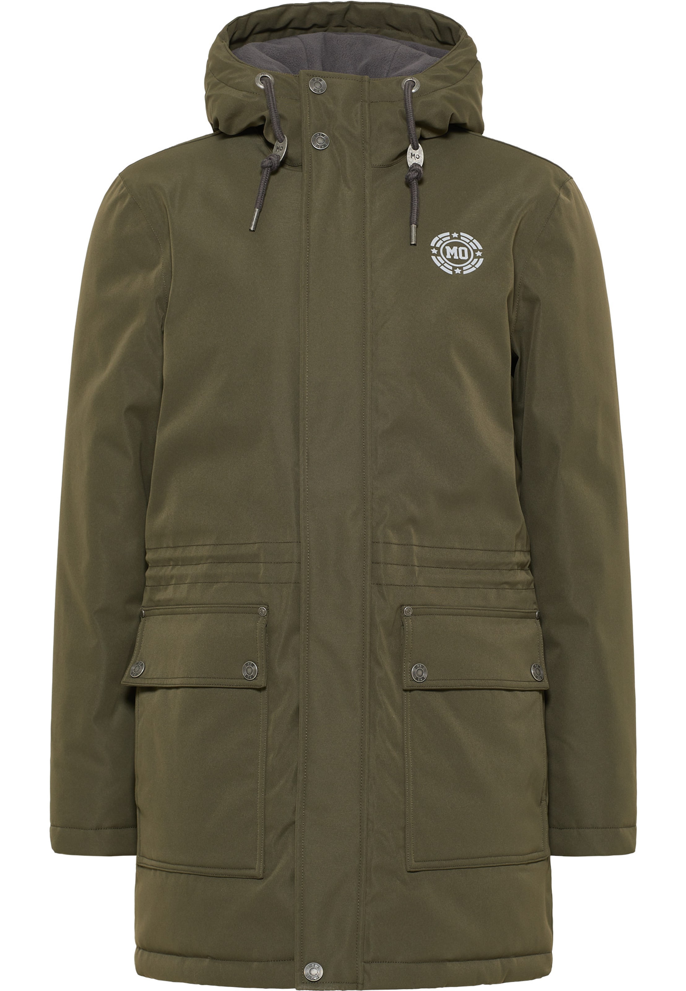 Parka d’hiver MO en vert : devant