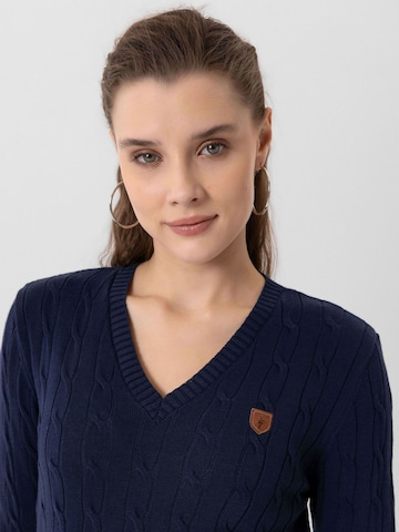 Jacey Quinn Pulóver 'Joaquin' - kék