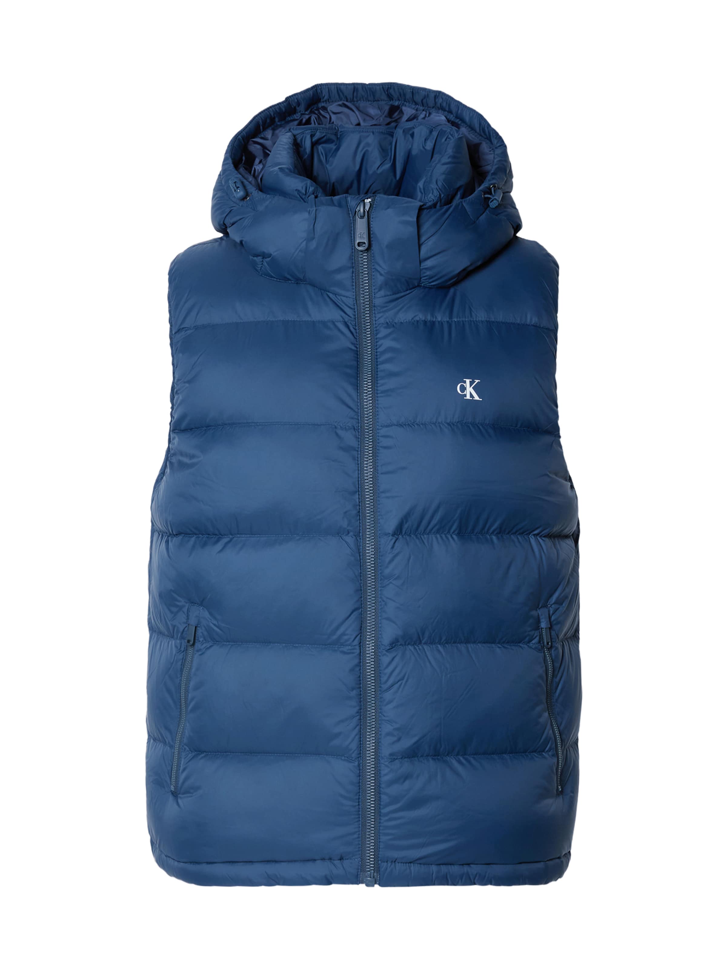 Calvin Klein Jeans Weste in Blau: Vorderseite