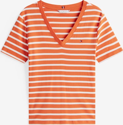 Tricou 'Cody' TOMMY HILFIGER pe portocaliu / alb, Vizualizare produs