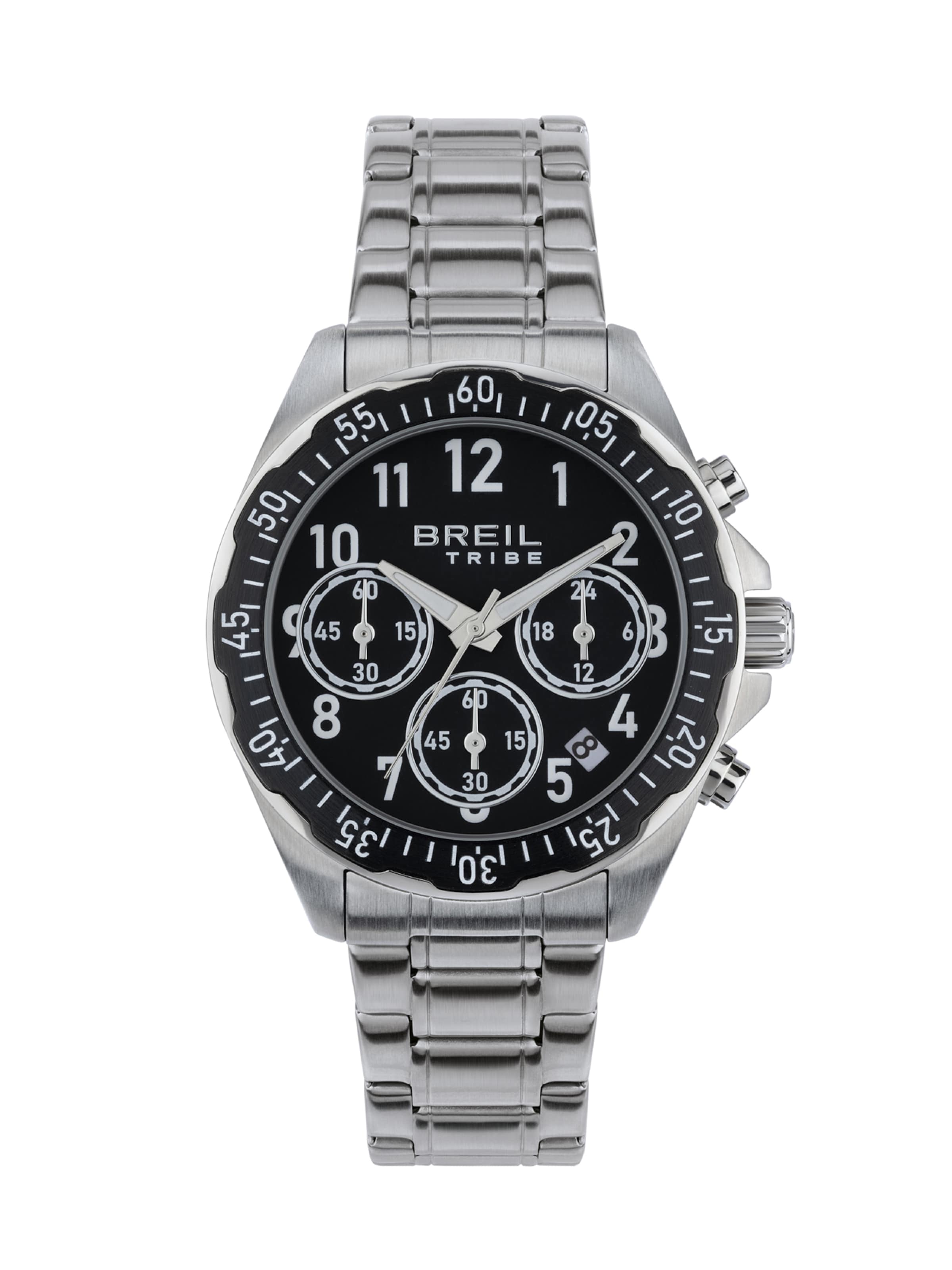 Breil Uhr 'Grow Up' in Silber: Vorderseite