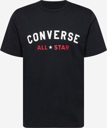 CONVERSE T-Shirt 'All Varsity' in Schwarz: predná strana