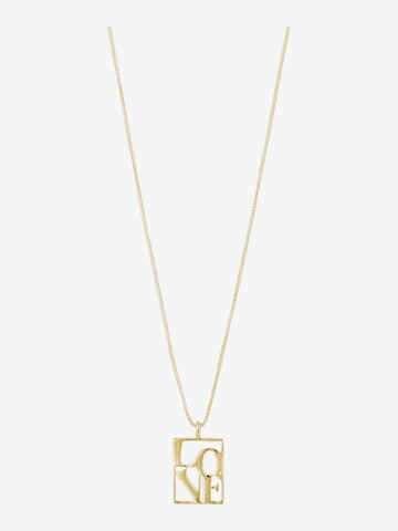 Pilgrim Kette 'Love Tag' in Gold