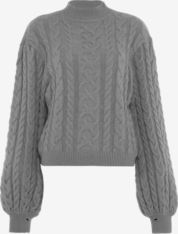 Pull-over paino en gris : devant