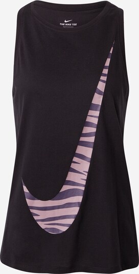 NIKE Urheilutoppi värissä lila / musta, Tuotenäkymä