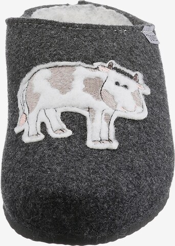 Tofee Slippers in Grey