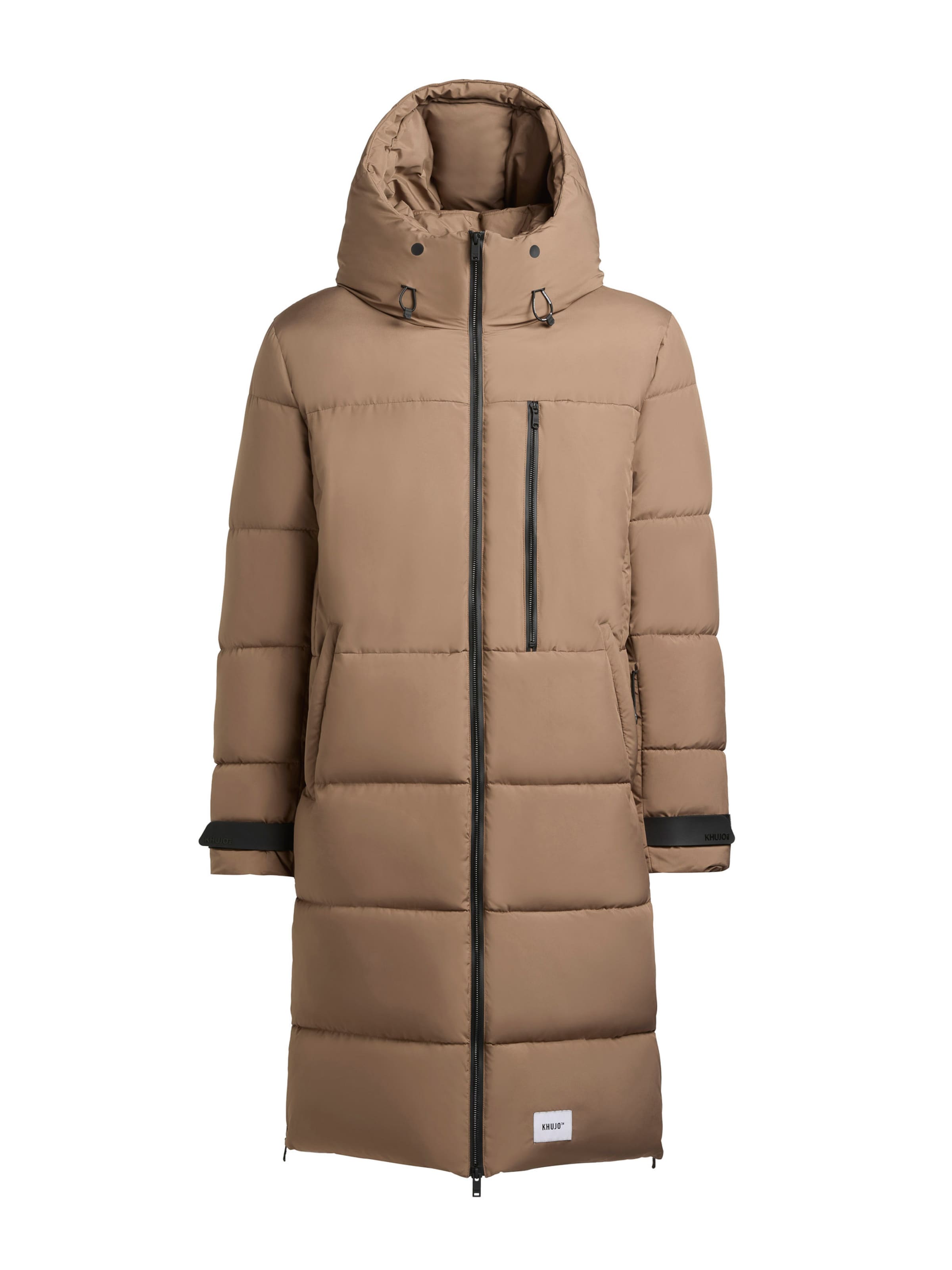 Cappotto invernale 'Siram2' di khujo in marrone: frontale