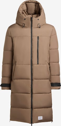 Manteau d’hiver 'Siram2' khujo en marron : devant
