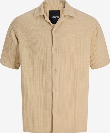 aprel Comfort Fit Skjorte i beige: forside