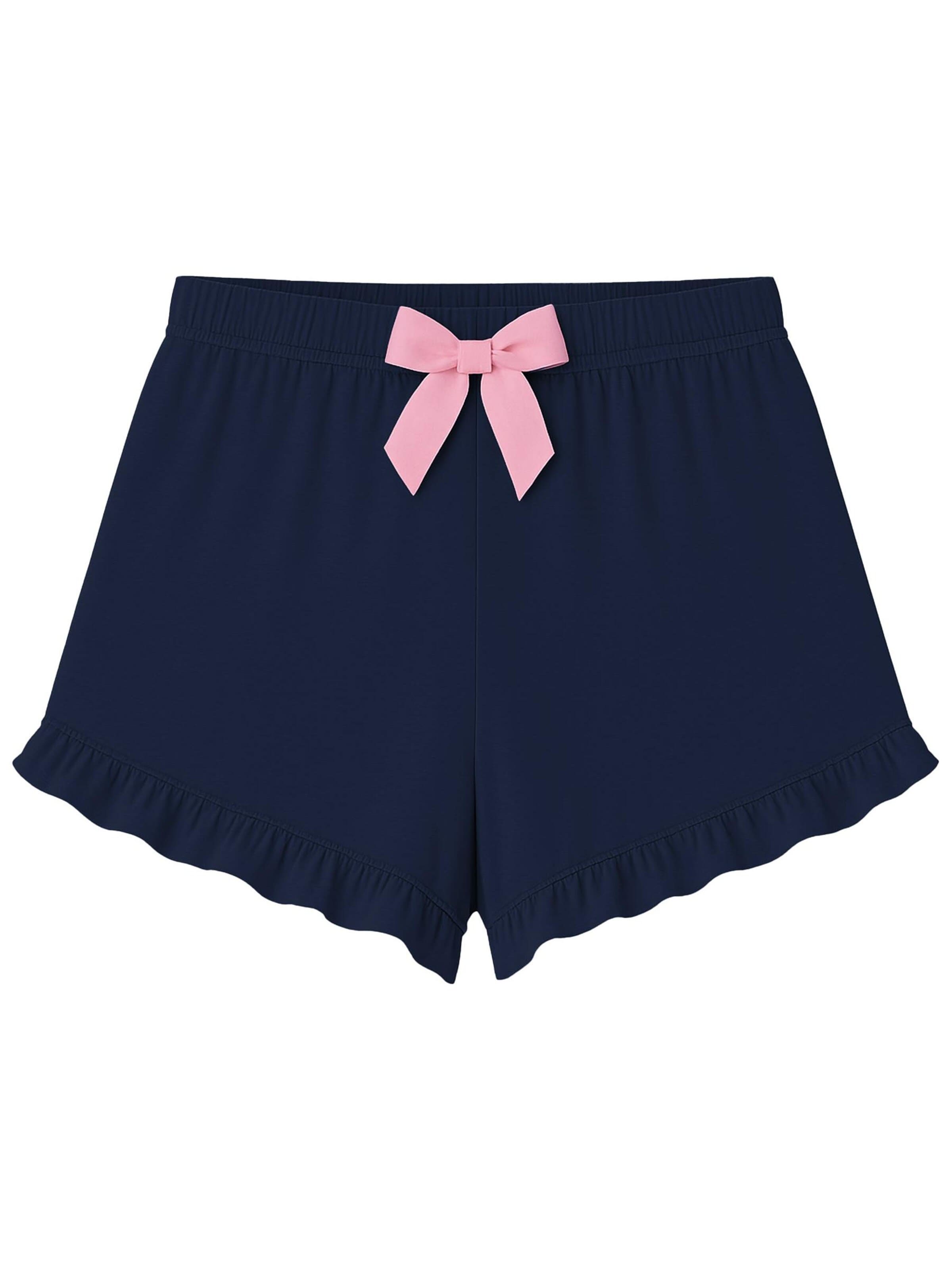 Vivisence Pyjamahose '2101'‌‌‌‌‌ in Blau: Vorderseite