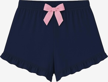 Vivisence Pyjamahose '2101' in Blau: Vorderseite