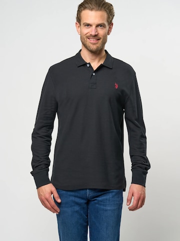 U.S. POLO ASSN. Bluser & t-shirts 'Brett' i sort: forside