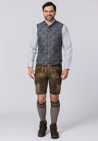 STOCKERPOINT Traditional vest 'Christiano' in Blue