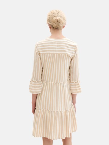 TOM TAILOR Jurk in Beige