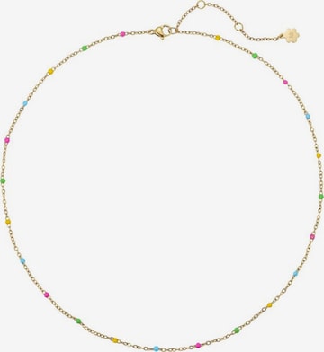 Hey Happiness - Cadena 'Color Line' en oro: frente