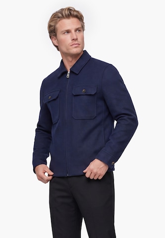 DreiMaster Klassik Between-season jacket 'Classic' in Blue: front